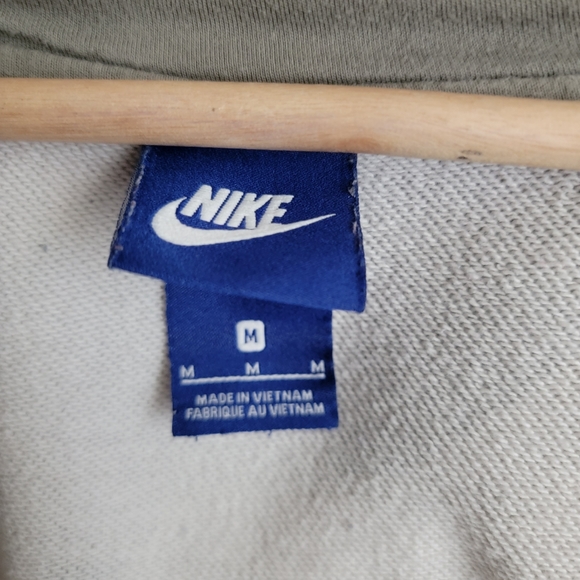 Nike Club Camo Full Zip Hoodie Men's Full Olive Camo Sportswear - Picture 8 of 8